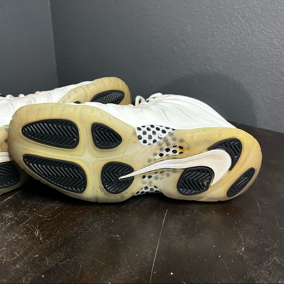 NIKE LITTLE POSITE ONE FOAMPOSITE GS WHITE ICE 644791-102 Size 4Y - Picture 6 of 8